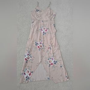 NWOT Roserock Closet Pink Floral Cottagecore Maxi XL